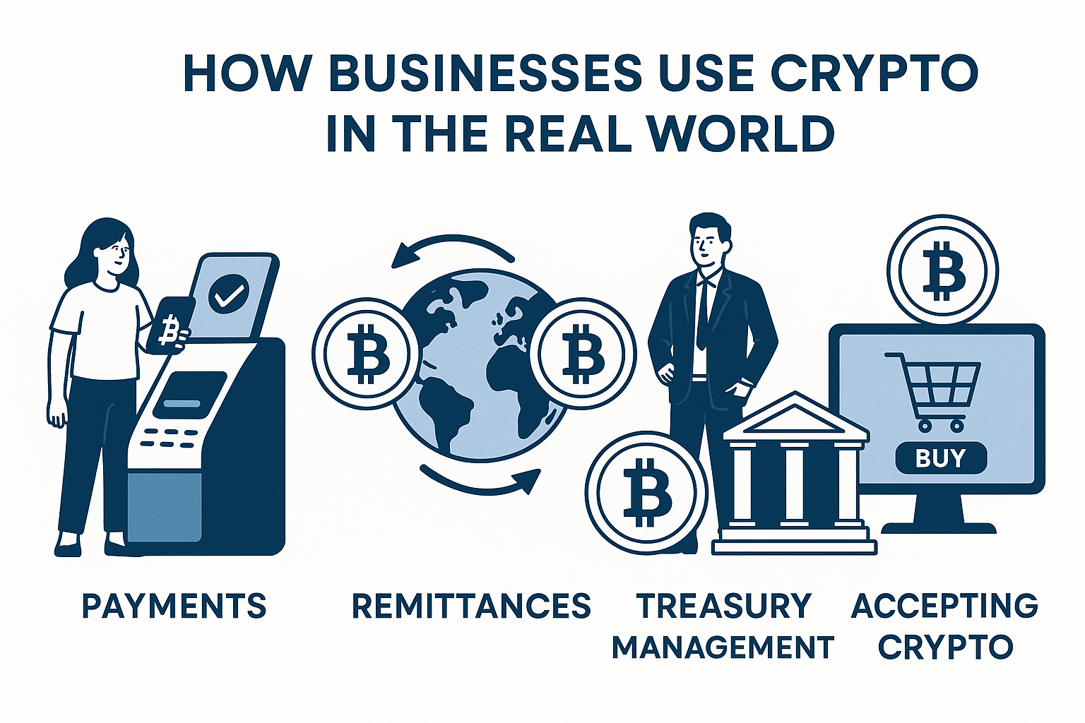 How Businesses Use Crypto in the Real World
