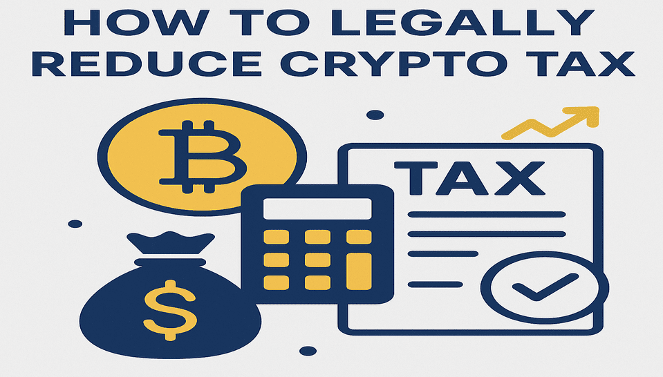 How to Legally Reduce Crypto Tax - 10 Tips to Follow