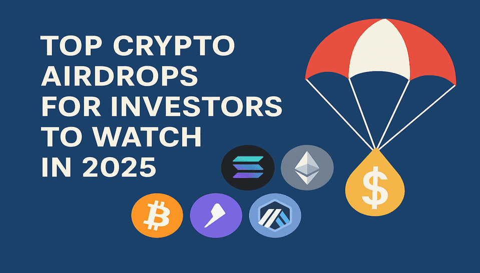 Top Crypto Airdrops for Investors to Watch in 2025.