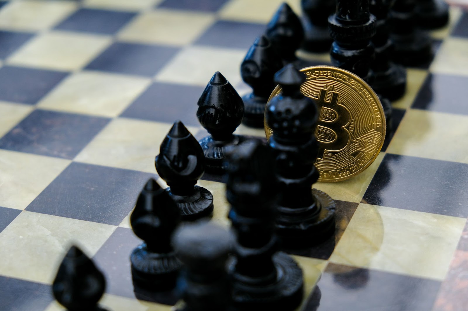 Bitcoin on a chessboard